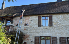 Démoussage de toiture 